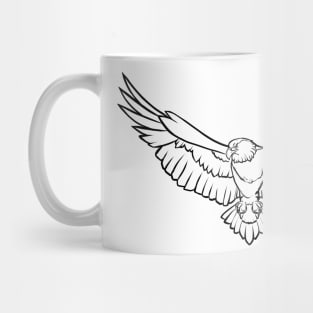 Minimal Eagle Design Mug